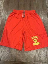 Men’s Vintage Red Hawthorne High School Football Jock Shorts Medium M