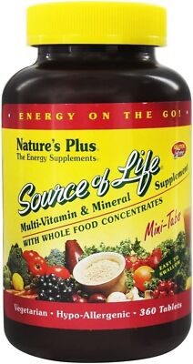Natures Plus Source of Life   360 Mini-Tabs (25,35 EUR/100 g)