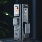 Tuya Wifi 3D Face Fingerprint Smart Door Lock Electronic Lock With camerafh