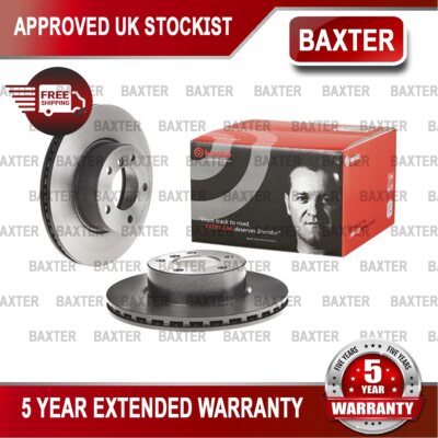 Fits BMW 3 Series 2004-2013 1 Series 2007-2013 Baxter Front 2x Discs