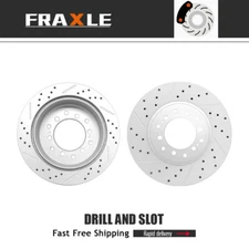 For Toyota 4runner Lexus Gx460 Fj Cruiser 2010 2011 - 2024 2X Rear Brake Rotors