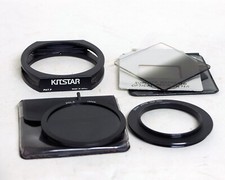 Kitstar Filter Holder 52mm Ring 2x Filters Film Digital Used Genuine