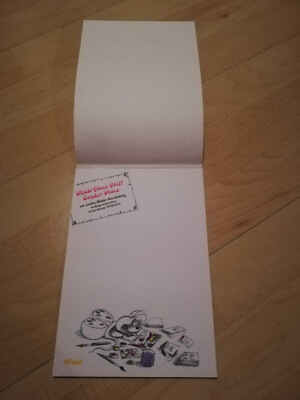  1 Blatt vom  A 5 Diddl-Block-Sonder-Druck zur ersten Diddl-Ausstellung1999/2000