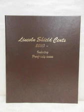 Dansco Coin Album #8104 Lincoln Shield Cents Starting 2010 with Proofs (P D & S)