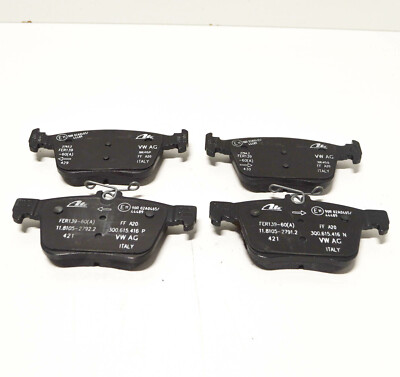 OEM VOLKSWAGEN GOLF MK7 REAR BRAKE PADS SET 3Q0698451F GENUINE | eBay