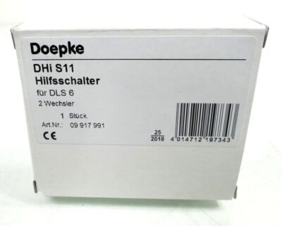 Doepke DHi S11 Auxiliary Switch for DSL 6 | 09917991
