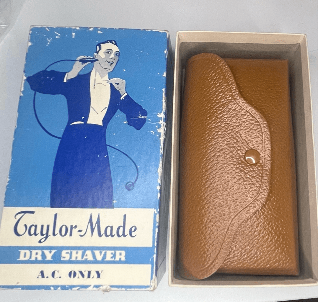 Taylor Made vintage Dry Shaver corded A.C. Only! Box/case