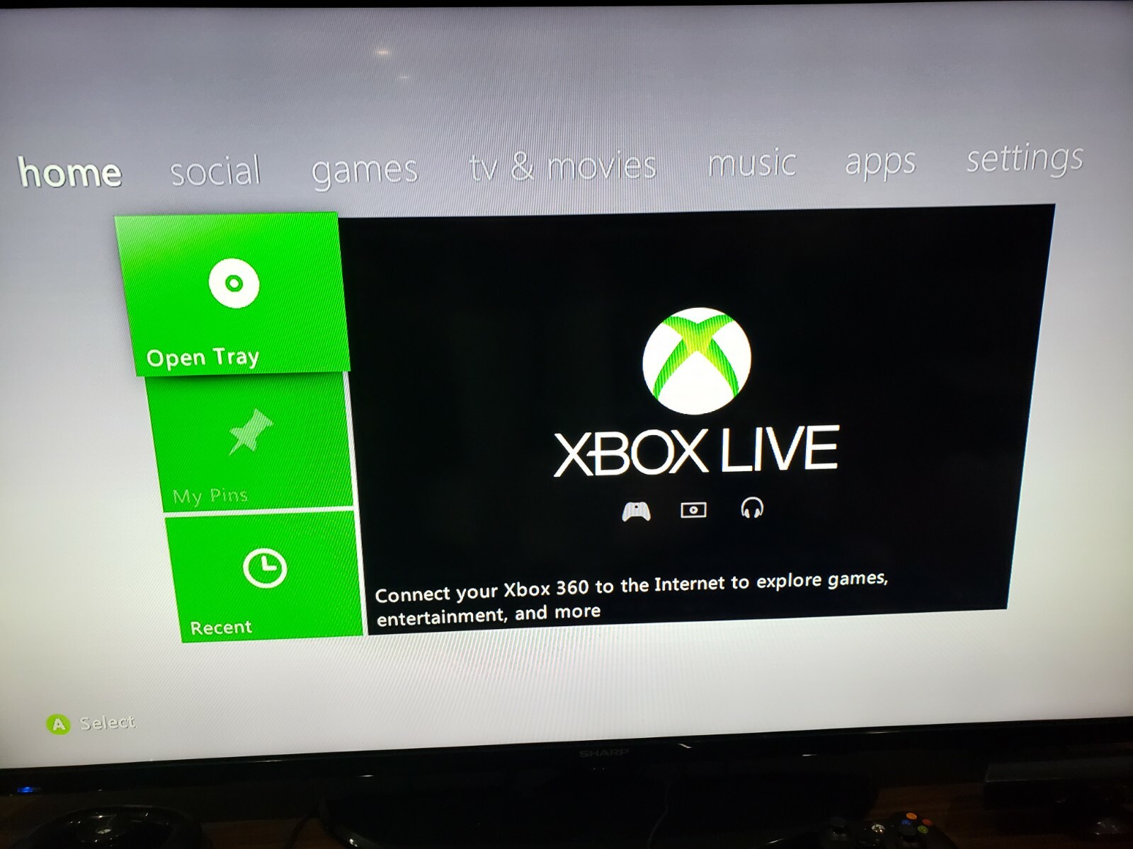 Xbox 360 E Special Edition Blue Bundle 500GB Console, Controller, Cords