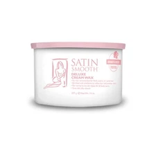 SATIN SMOOTH Deluxe Cream Wax, 14 OZ - PACK OF 2