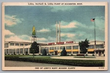 Libby, McNeill & Libby MODERN PLANT, ROCHESTER, Minnesota, 1949 Postcard TS-59A