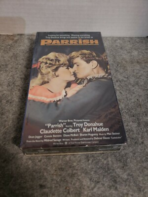 #ad #ad Parrish VHS 1960 soap opera w Connie Stevens Troy Donahue OOP HTF $9.99