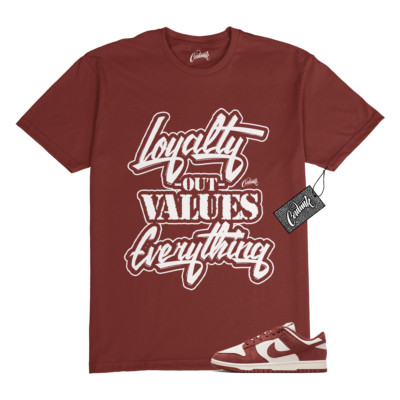 Dunk Red Sepia White Next Nature Phantom T Shirt Match LYLTY