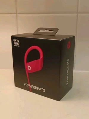 Beats Powerbeats High Performance Bluetooth Sports Headphones (Red).