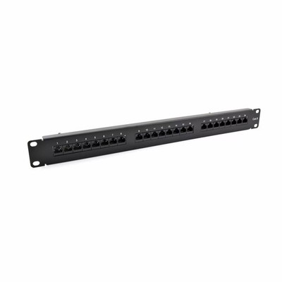 SecurityNET CCAS-PA6-24UTP-O Patch Panel Cat6 UTP 24-Port RJ-45 19'' 1U with