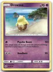 Drowzee 59/149 Sun & Moon Base Set Common