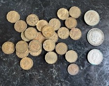 Pre-Decimal British Coin Lot – Threepence, Shillings, Florin & £2 Mixed Dates