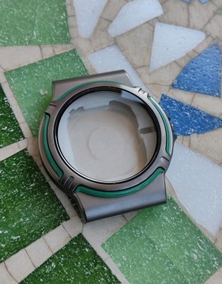 Vintage Watch Seiko Silverwave 5H23-608A Gray And Green Nos