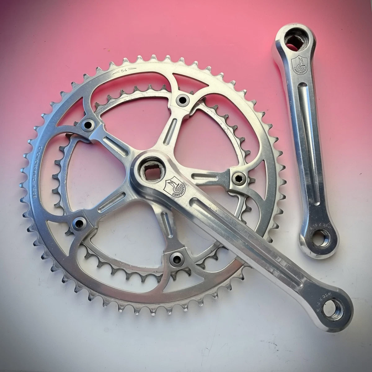 Pédalier Campagnolo Record D'occasion – Pour Vélo De Route, état Propre