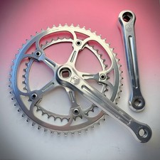 Guarnitura Vintage Campagnolo SUPER RECORD  crankset 170 mm   54/42 t  del 1984