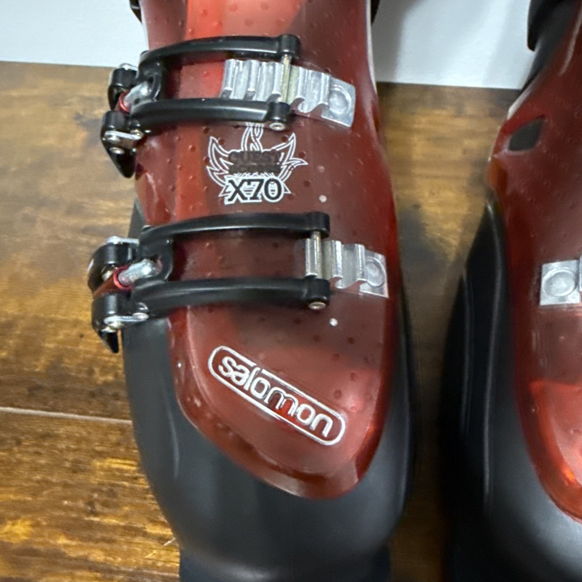 Salomon Quest Access 70 Black/Red Ski Boots 26.5 Mondo In Great