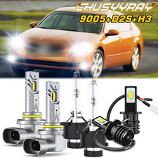 Fit Nissan Maxima 2004 2005 06 6x Hidled Headlight Hi-lo Fog Light Bulb Kit