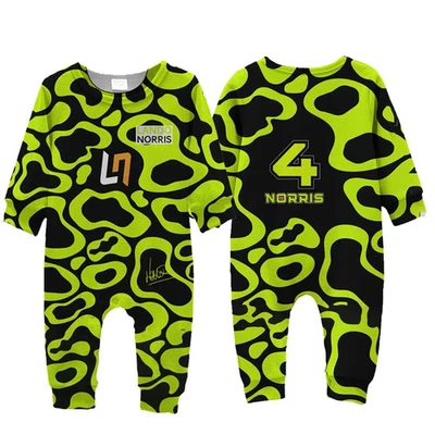 FAN LIFE APPAREL F1 Mclaren Lando Norris Baby Driver Strampler NEU super weich