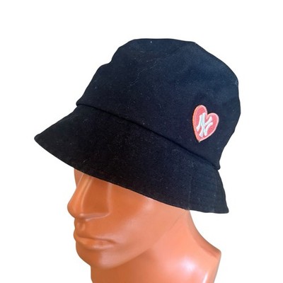 Rare MLB New York Yankees Bucket Hat Schwarz Gr. S (57 cm) Baseball Cap Neu
