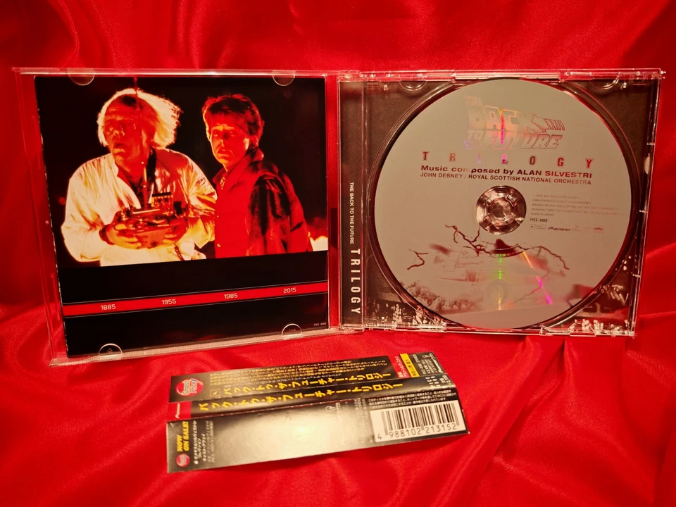 ALAN SILVESTRI - "BACK TO THE FUTURE TRILOGY" Mega Rare Japan / OBI CD - Bild 2 von 3
