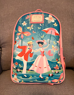 Mary poppins jolly holiday loungefly backpack GUC