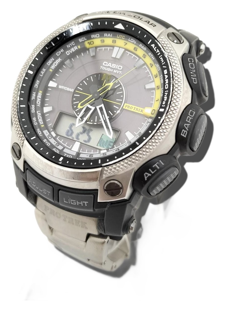CASIO PRW-5000T Wristwatch Works Men 4312