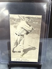 1921-23 National Caramel E220 John Collins White Sox (trimmed) COMBINE SHIPPING