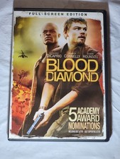 Blood Diamond DVD Full-Screen Edition Leonardo DiCaprio Jennifer Connelly Djimon