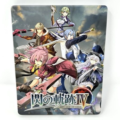 Trails of Cold Steel IV 4 PS4 Steelbook Geo Limited NO GAME Nihon Falcom Kiseki