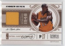 2010-11 Playoff National Treasures Century Materials 77/99 Andrew Bynum #44 05fy