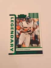 2022 Contenders Football LaDainian Tomlinson San Diego Chargers Legendary Green