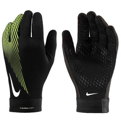 Nike Academy Therma-FIT Fußball Feldspielerhandschuhe HF0546-013 Schwarz Neu L