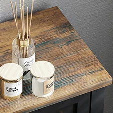 55.1in Sideboard Buffet Cabinet Kitchen Storage Sideboard With Drawers SFYE