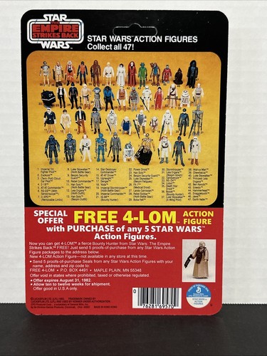 Vintage Star Wars Luke Skywalker Hoth Battle Action Figure on Custom ESB 47 BK - Picture 6 of 10