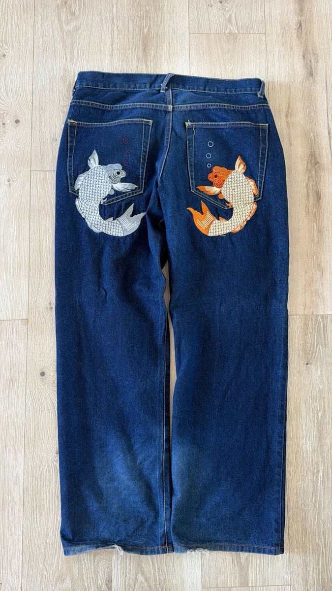 EVISU Cotton 36 Size Jeans for Men for sale | eBay