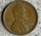 1921-S Lincoln Wheat Penny – San Francisco Mint – Vintage U.S. Coin  Good Detail
