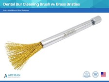Bur Brush with Tough Brass Bristles and Adjustable Telescopic Handle