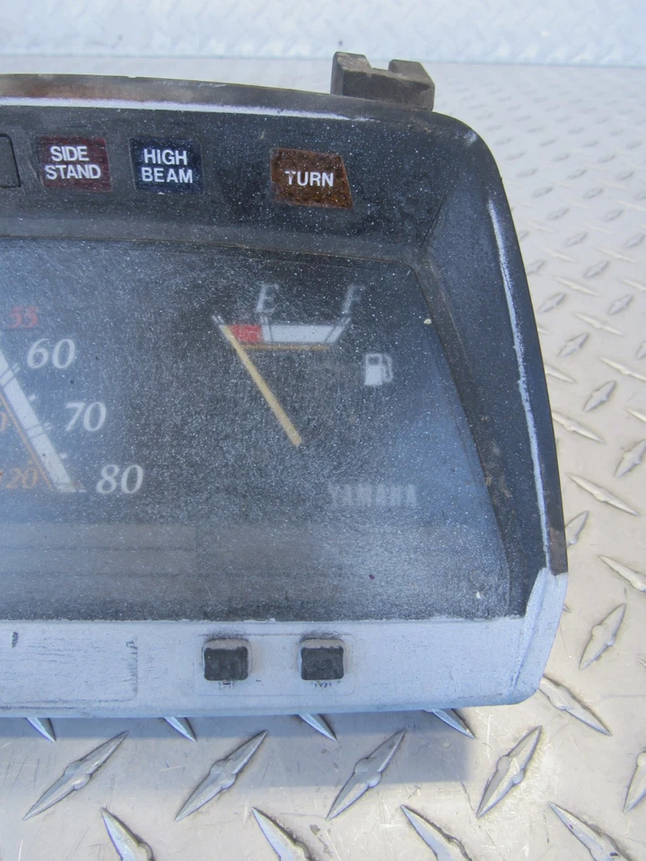 1989 89 YAMAHA XC200Z XC 200Z 200 RIVA SPEEDOMETER GAUGES - Image 3 of 4