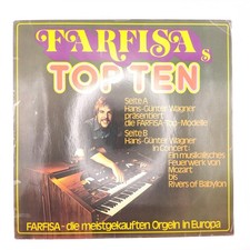 🎶 FARFISA's TOP TEN 12 LP Vinyl Hans-Günter Wagner  00031 📀