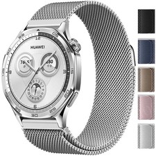 Replacement For Amazfit Bip 5 GTR 4 3 2 2e Pro 47mm Luxury Milanese Band Strap