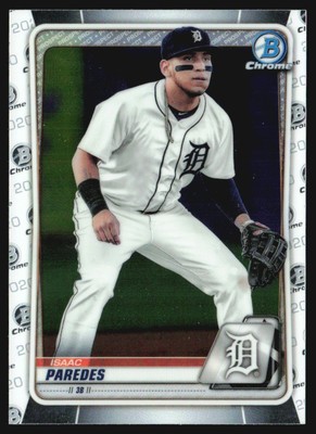 2020 Bowman Chrome Prospects Isaac Paredes #BCP-120 GS1