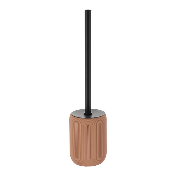 ToilettenbüRste Wc BüRste KlobüRste Rosa Geriffelt Bad Accessoires Modern Deko-image