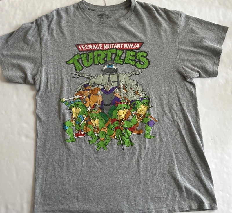 Teenage Mutant Ninja Turtles TMNT Nickelodeon T-shirt Men’s L 90s Graphics