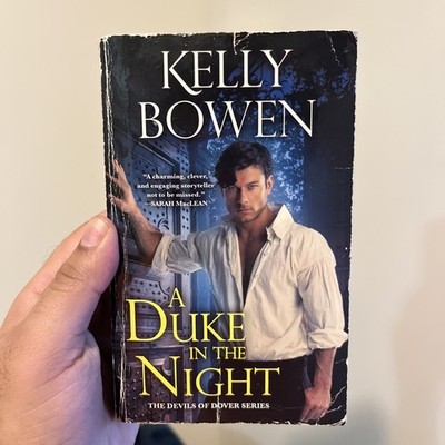 Duke in the Night Kelly Bowen Historical Romance Novel Book