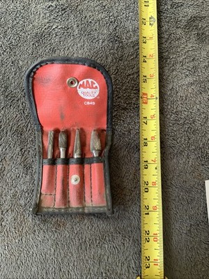 Mac Tools 4pc Multi Purpose Carbide Burr Set, Cb4s ..see Pics .