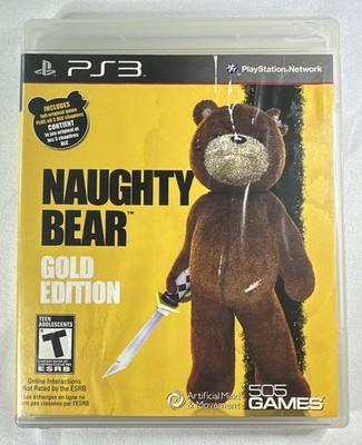 Naughty Bear Gold Edition (Sony PlayStation 3 PS3) CIB Complete Tested